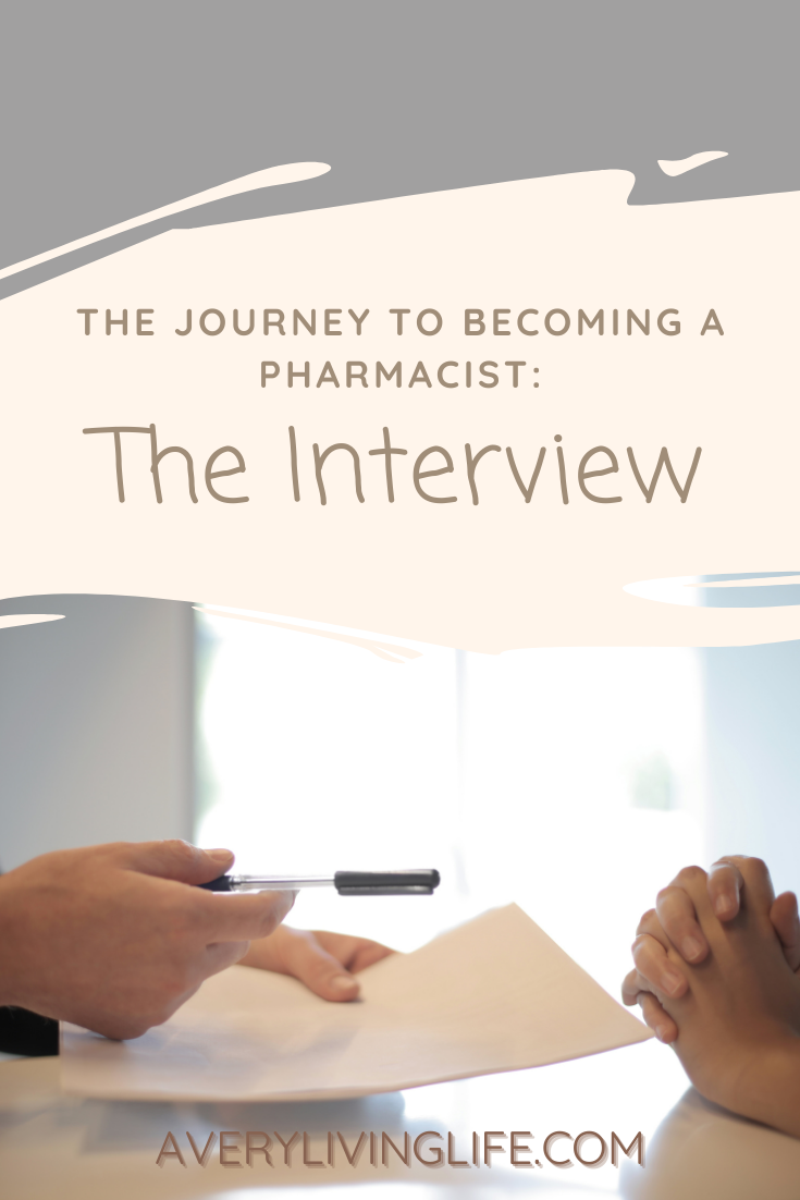 Pharmacy School Interview Pinterest Image